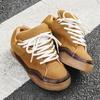 Brödskor vinterförtjockade nisch trendiga skor retro amerikansk platå avslappnade skateboardskor X
