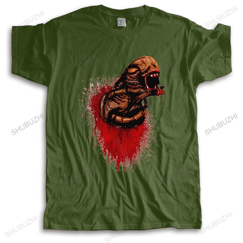 ALIEN MOVIE ALIEN CHESTBURSTER Dress Up MOVIE Inspired TSHIRT New Men TShirts Cotton Brand T shirt Men Oneck Teeshirt