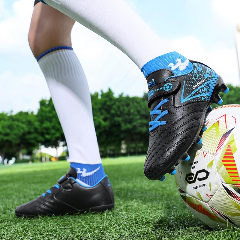 Kids Soccer Shoes Boys Football Shoes Training Artificial Captain Football Shoes Kids Football Shoes