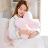 Plush Toy Cherry Blossom Shape Comfortable Touch Full Filling Smell-less Fine Workmanship Cushion No Deformation Kawaii Flower Plush Pillow Household