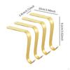 4 Pack of Stocking Hangers for Holiday Decor