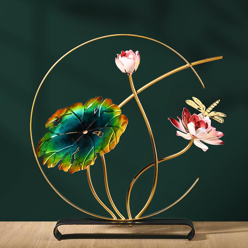 Lotus Dragonfly Crafts Ornaments: Home & Office Décor, Wedding & Housewarming Gift