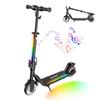 iScooter IK3MAX Kids Electric Scooter 200W Motor 4.5Ah Solid Tires Foldable & Height Adjustable 3-Speed  Electric Scooter for Kids