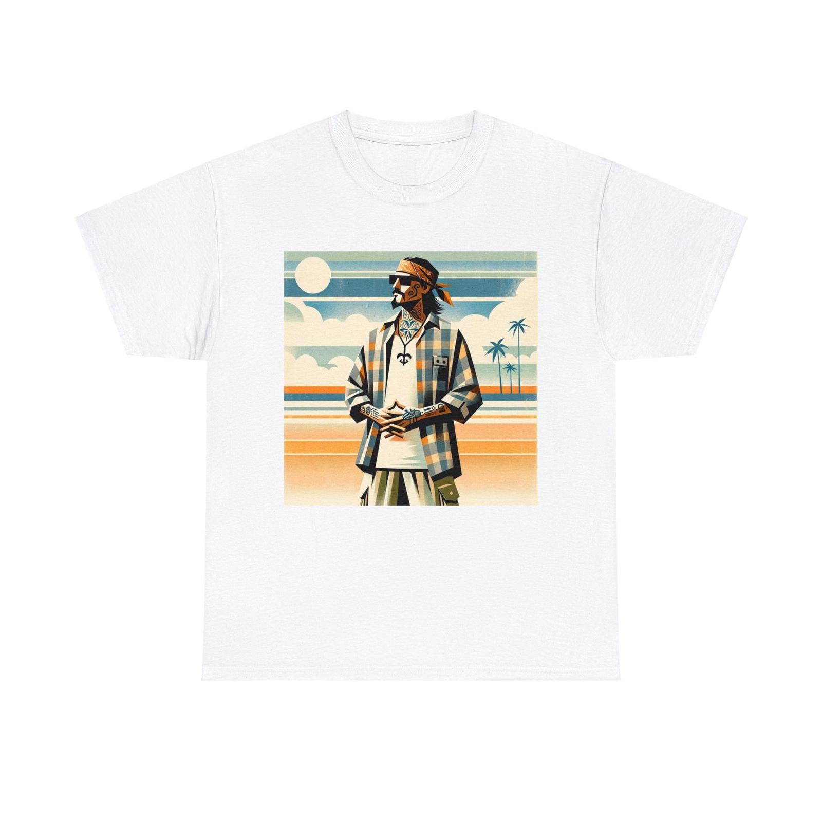 Unisex Adult T Shirt Paco the Peaceful Cholo Chicano Gangster Chill Vibes Tattoo S разноцветный