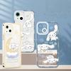 Pretty Cute Cinnamoroll Case For Xiaomi Redmi 15C Note 15 Pro 14C Note 14 13 12 10 11 Pro Plus 11S 13C 12C 5G 4G Clear Casing