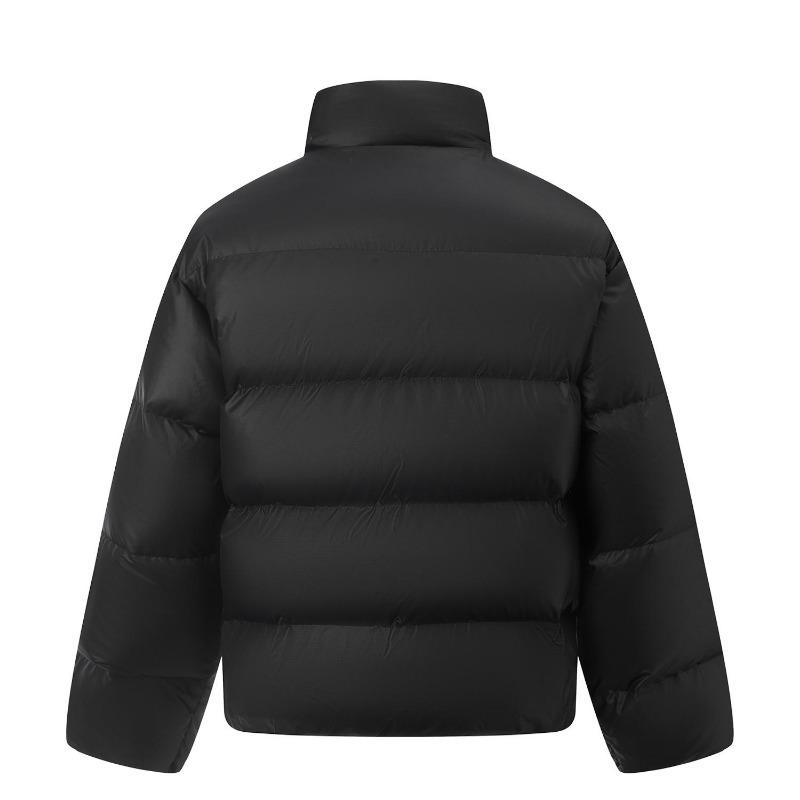 Li Ning Sports Lifestyle Series Casual Mode Winddicht Waterafstotend Los Warm Comfortabel Koppel Donsjack Unisex Bovenkleding Zwart AYMV439-2