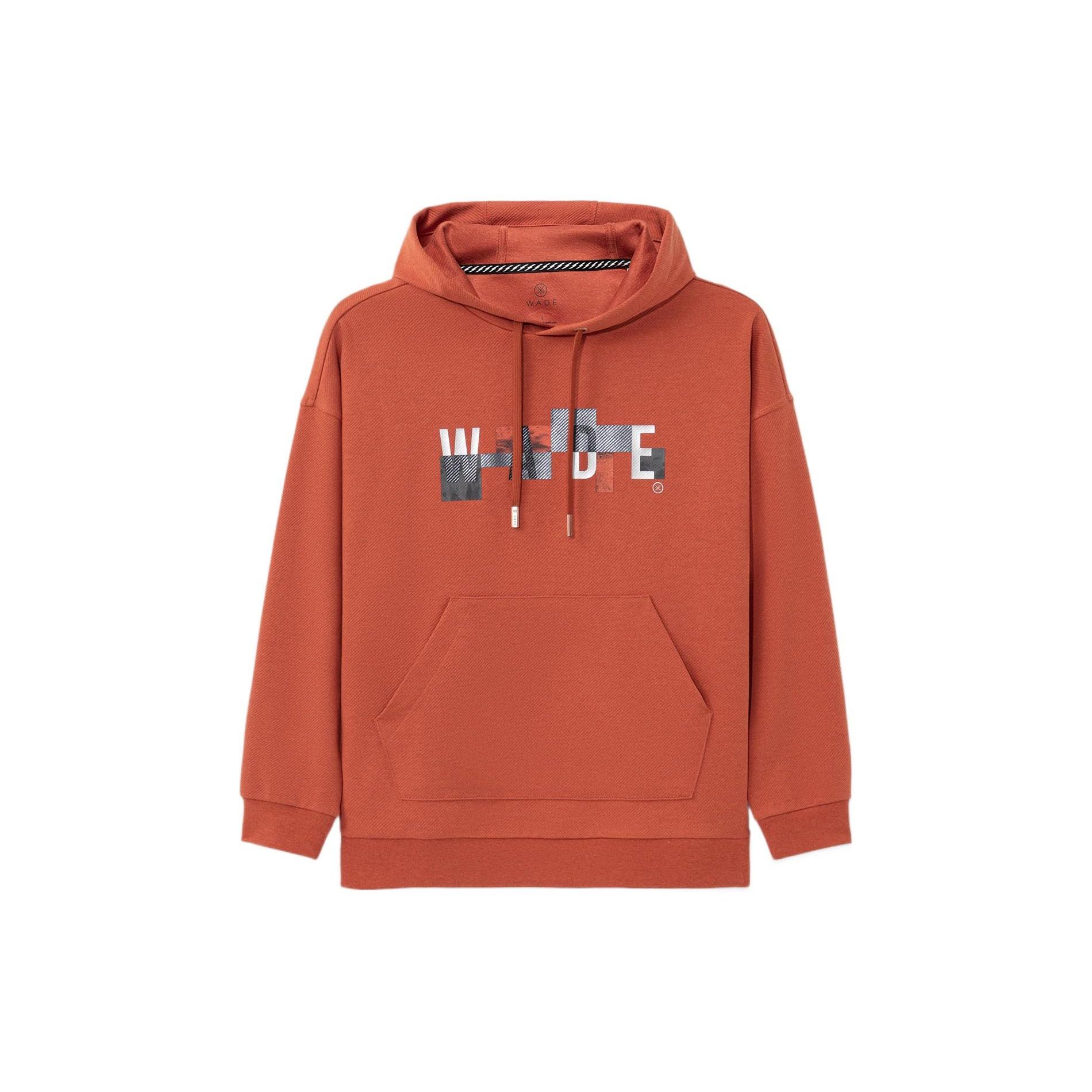 Li-Ning Way Of Wade Graphic Hoodie  Orange  Men s AWDS111-4 L