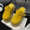 Fashion Women Mules Shoes Platform Slippers Flat Sandals Casual Summer Sport Sneakers 2025 Trend Brand High Heels Shoes Flip Flops Mujer