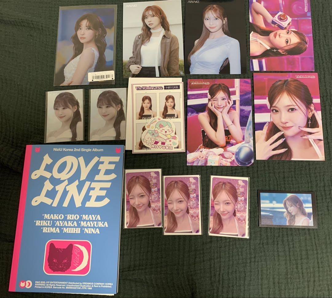 

[USED] NiziU Mayuka AWAKE Popst Lantre Photo Card Shinseido