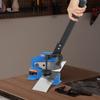 5" Manuelle Handblechschere für die Blechbearbeitung, HS-5 Tischschneider aus Q235-Material, für Handwerk Dickstahl-Handwerk, Robuste Rollenpresse
