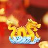 Mythical Animal New Year Ornament Resin Baking Cake Decoration  Spring Festival