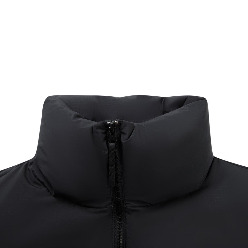 Li Ning Sports Lifestyle Series Letter Comfortable Simple Zipper Stand Collar Down Jacket Unisex Outerwear AYMV431-6