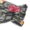 YYFS Damenmode Lässig Blumenmuster Print Frühling Herbst Langarm O-Ausschnitt Bodysuits