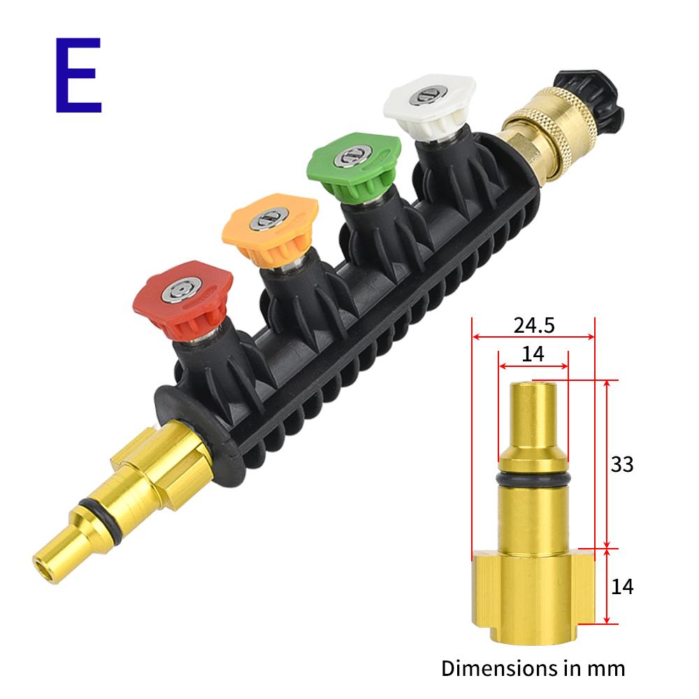 High Pressure Washer Gun Wand Tips Car Jet Washer Spray Gun Lance Nozzle Tip for Karcher Black Deckeri Bosch Lavor