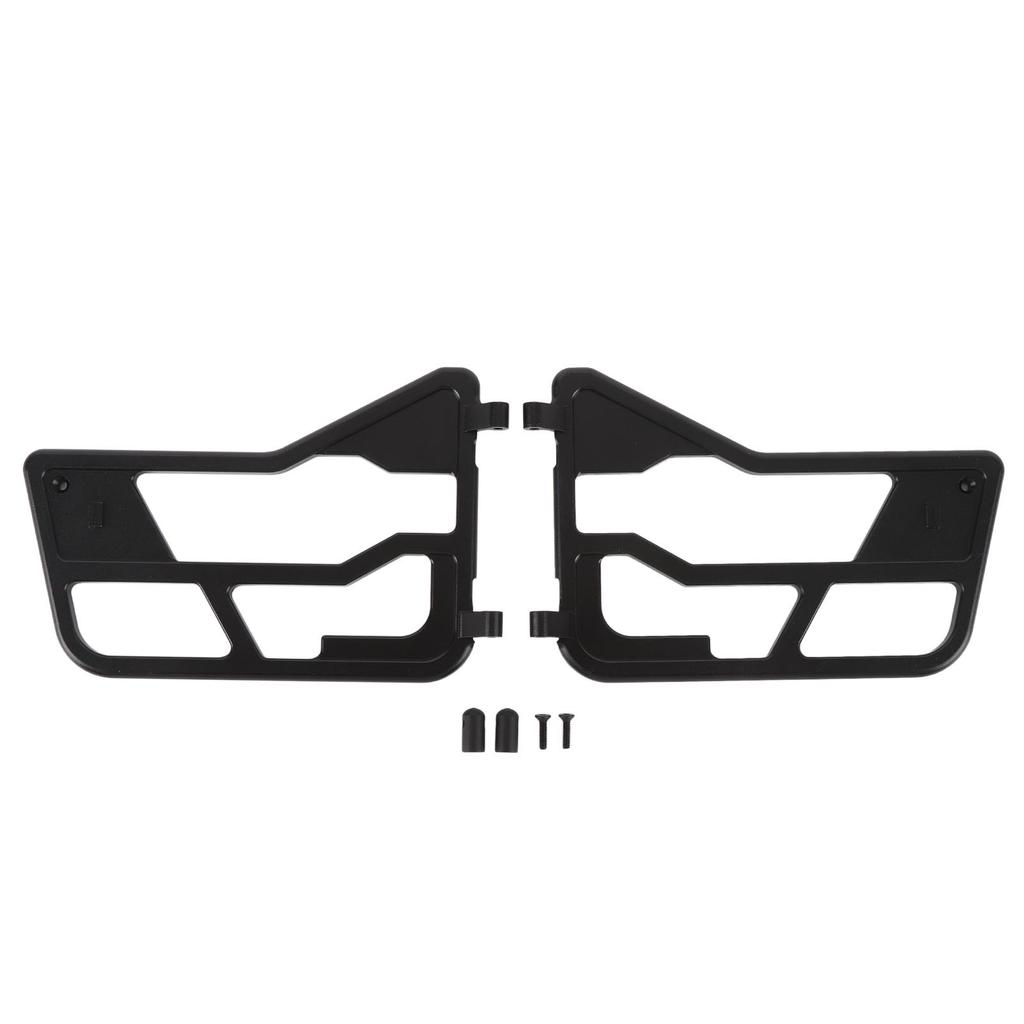 2pcs RC Car Tube Door CNC Aluminum Alloy Simulated Tube Rail Door for Axial SCX10 III CJ 7 1/10 RC C