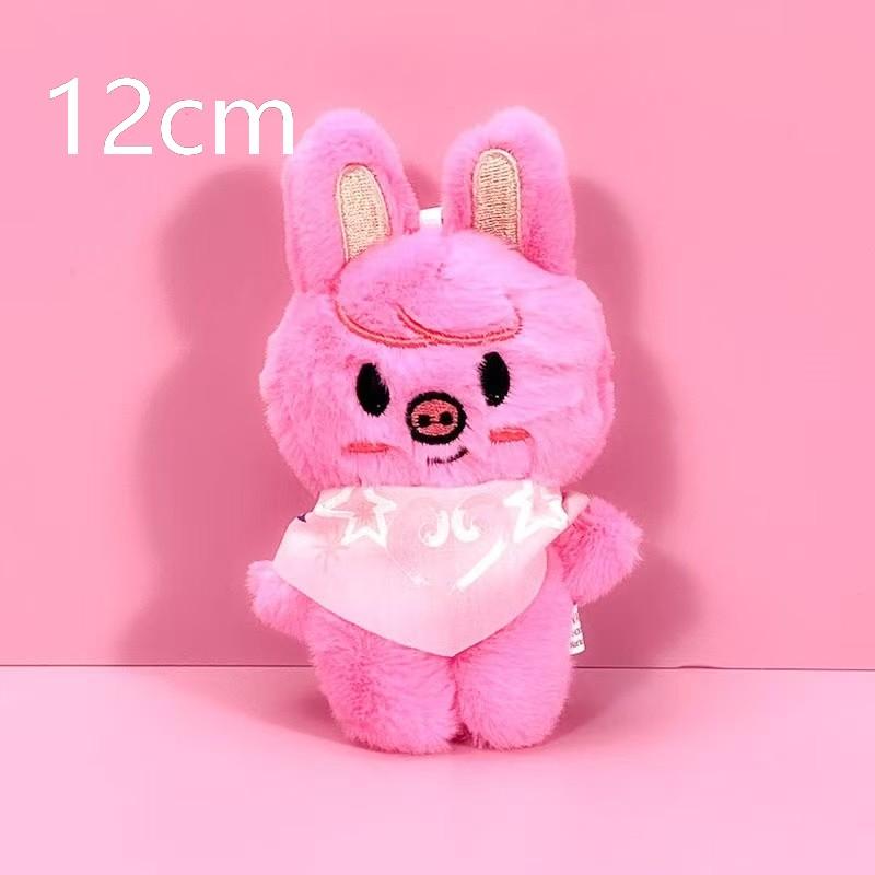 Skzoo Schlüsselanhänger Plüschtier Kawaii Skzoo Stray Wolf Plüsch Cartoon Stofftier Puppe Kawaii Begleiter Spielzeug Kindergeschenk!