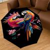 1PC Parrot Flowers Automatic Open/Close Umbrella with Windproof, 8-Rib Sturdy Canopy, Durable Ribs, Fashionable Design, Outdoor Accessory, Fun Prin, H