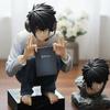 15cm/6 Inch Death Note L Lawliet Figure Squatting Pose Dual Heads GK Statue Anime Model Toy Desktop Ornament PC Case Decor Gifts