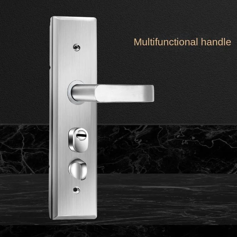 Anti-theft Door Lock Universal Household Entrance Door Handle Handle Door Lock Set Lock Body King Accessories