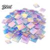 Hoge Transparantie Acryl Vierkanten Mini Iridescent Vierkanten Doorschijnende Regenboog Stukjes 2cm 3cm Holografische Duurzame Knutsel Tegels voor DIY Knutselen Mozaïek