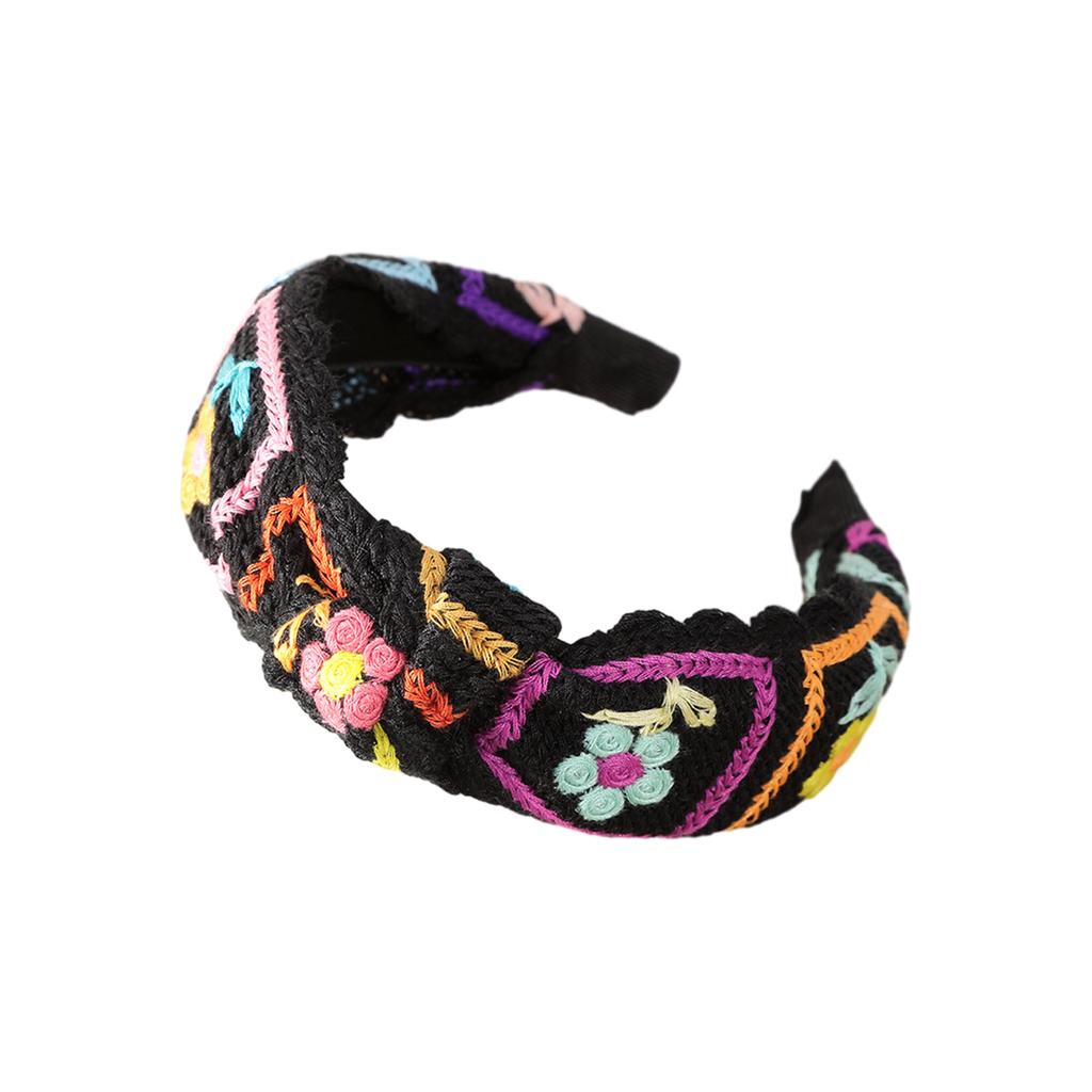 Boho Bandana Headband Turbans for Women Versatile Turban Ethnic Style Head Wrap Vintage Headband Country Style