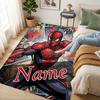 Personalized Name S-Spider M-Man Urban Living Room Non-Slip Area Rug Soft Carpet for Bedroom Kids Playroom Sofa Office Home Decor Doormat