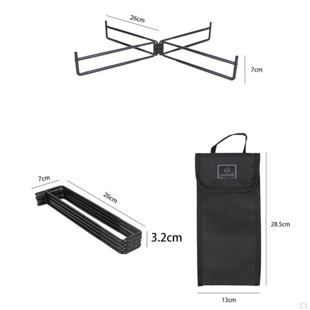 Outdoor Water Bucket Stand Lightweight Foldable Chiller Compact Folding Ice Box Holder for