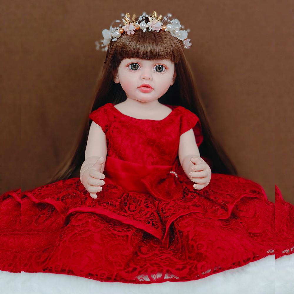 55 cm tělové lepidlo omyvatelné Simulace panenka Reborn Dětské hračky.Bebe Reborn dárek Reborn Baby Doll