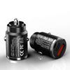 Mini Alloy Type-C Car Charger with Hidden Pull Ring for Super Fast Charging