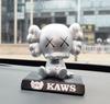 KAWS Companion Bobblehead Figure Deformed Version (Silver)