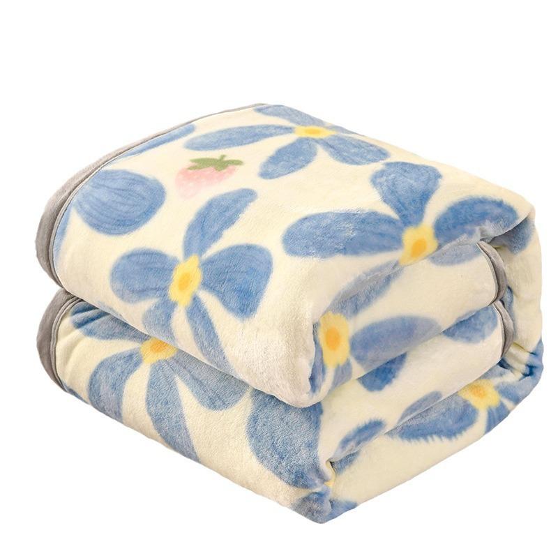 Χειμερινή Πάπλωμα από Γάλακτος Φλις Πάπλωμα Φανέλας Πάπλωμα Κλιματισμού Πάπλωμα Δώρου Μικρή Κουβέρτα για Διάλειμμα Γεύματος