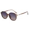 New high-end Internet celebrity sunglasses flash diamond trend UV-proof sunglasses show small face large frame sunshades