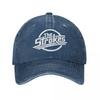 Strokes Rockmusik Unisex Damen Baseballkappe Used-Look Baumwollmützen Kappe Vintage Outdoor-Aktivitäten Verstellbare Passform Sonnenschutzkappe