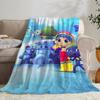 True and the R-Rainbow Kingdom Throw Kid-Friendly Flannel Throw Blanket Soft Warm Anti-Static Washable All Season