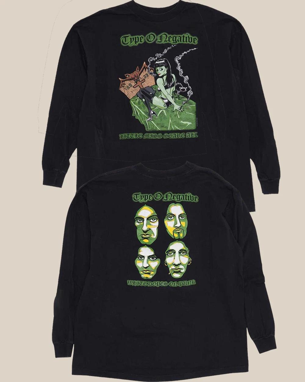 Vintage Type O Negative Little Miss Scare All Long Sleeve S to 5XL 2F1022 XL