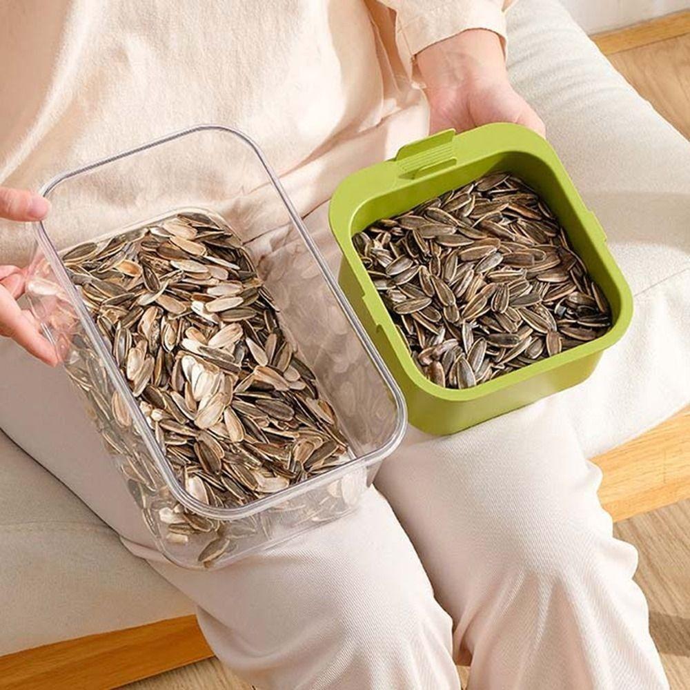 Plastic Snack Holder Phone Holder Slot Snacks Dry Fruit Box Creative Nut Snack Box  Desktop Use