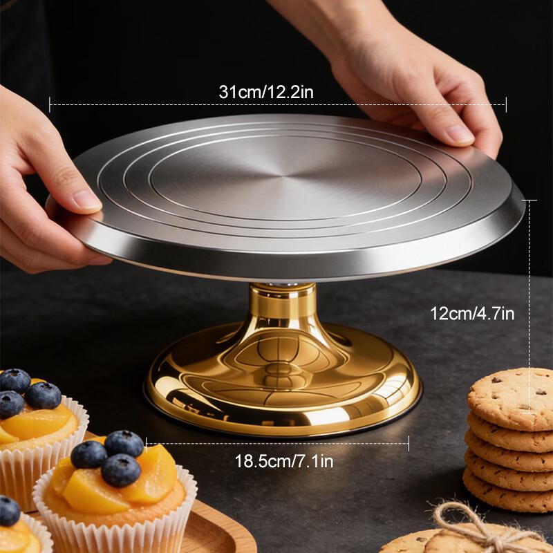 Aluminum Alloy Cake Decorating Turntable