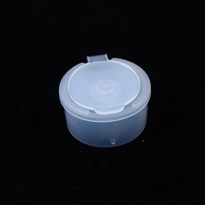 20 Pcs 24-Tooth Diameter Plastic Bottle Cap Replacement Flap Cover For Lotion/Toner Bottle Cosmetic Bottle Cap Accessories