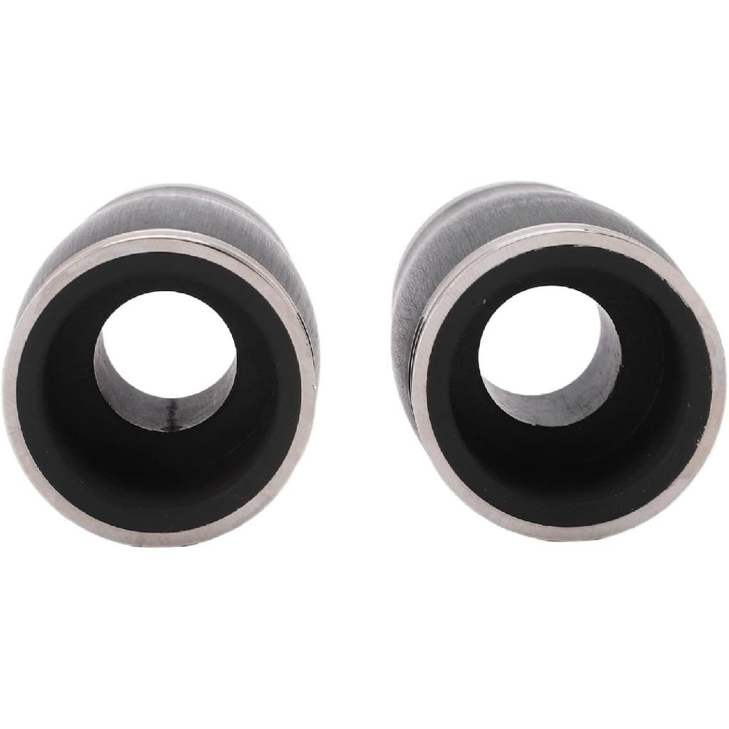 2PCS Two Section Clarinet, Clarinet Tuning Tube Tuning Tube Bb Treble Pitch Pipe Clarinet Barrel Replacement Accessories 58MM