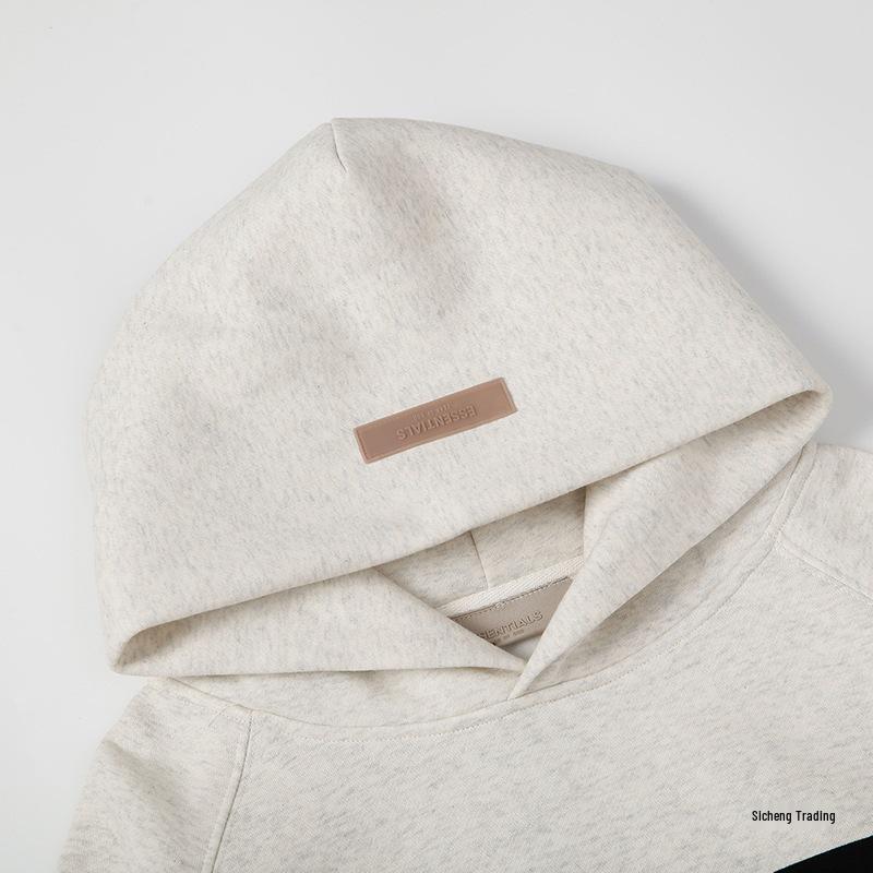 FOG Season 8 Essentials 1977 Flocked Hoodie - Loose Casual Sweatshirt 22SS Collection