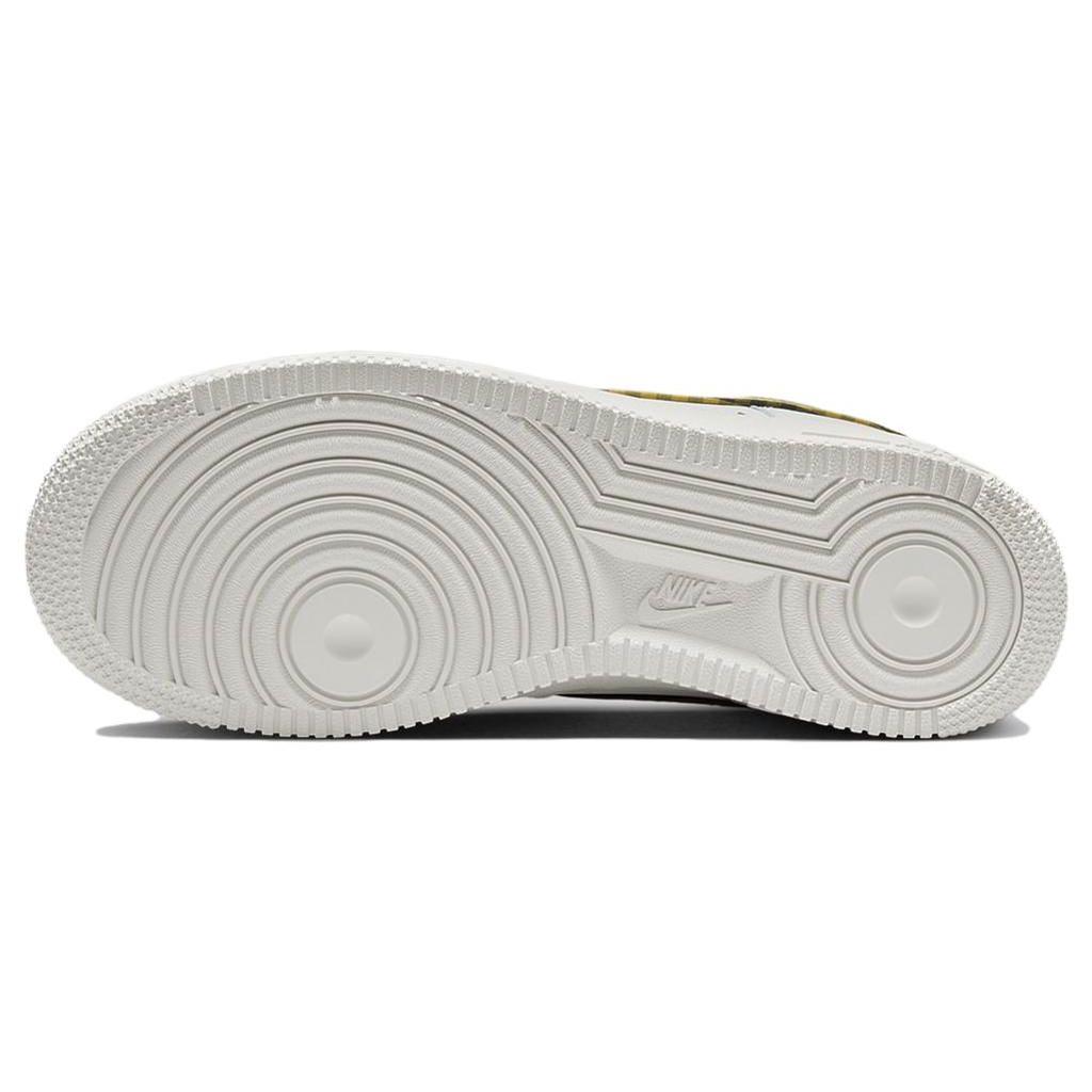 Nike Air Force 1 Low Bronzine Gingham Damen Sneaker Weiß Summit-White Schwarz DZ2784-102