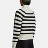 Moncler Striped Wool Jumper Women sweater Black I20939C00023M1241P09