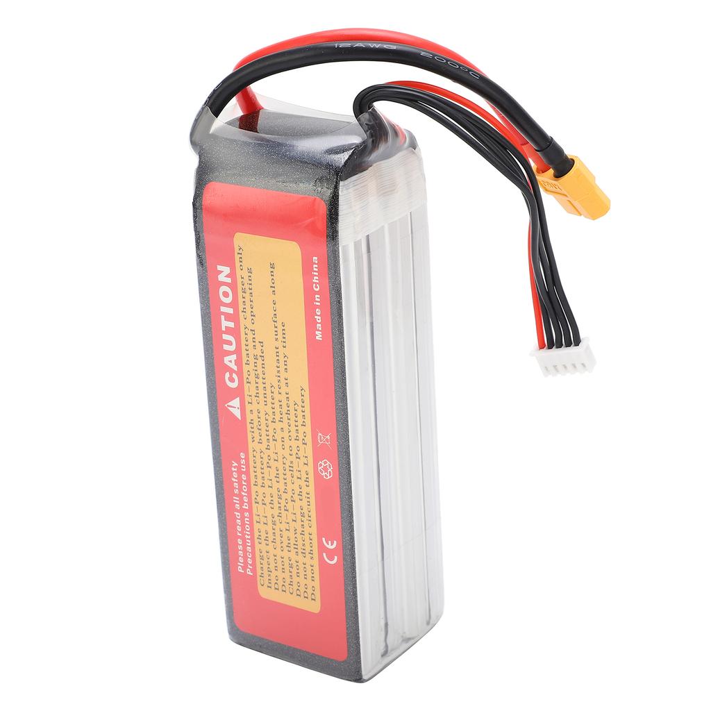 14.8V 60C 5000mAh 4S Lipo Battery XT60 Plug for RC Racing Drone Helicopter Car Boat