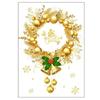 PVC Christmas Window Stickers Reusable Whole Sheet Christmas Window Decals Electrostatic Christmas Glass Window Stickers