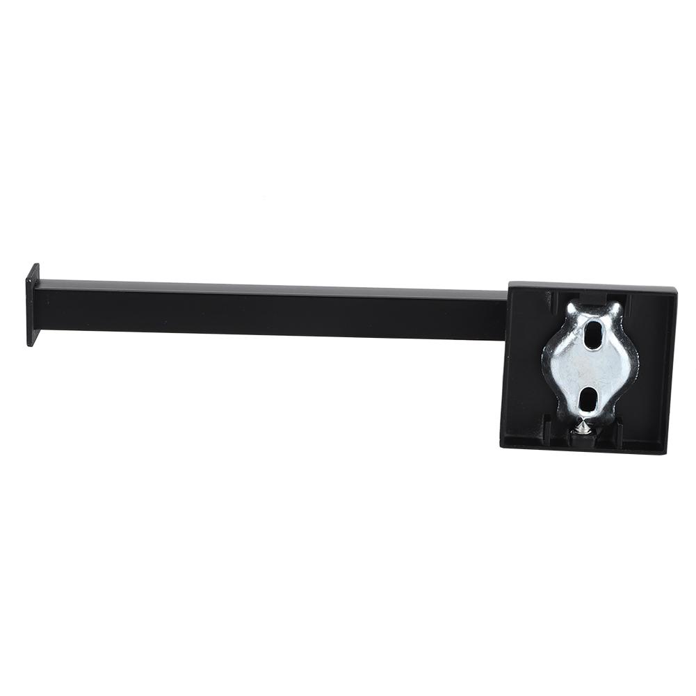 Black Wall Mounted Rack Toilet Roll Paper Holder Bathroom Tissue Rack Storage Shelf