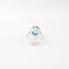 Swiss Blue Topaz Gemstone 925 Sterling Silver Jewelry Handmade Beautiful Ring RR-9-5