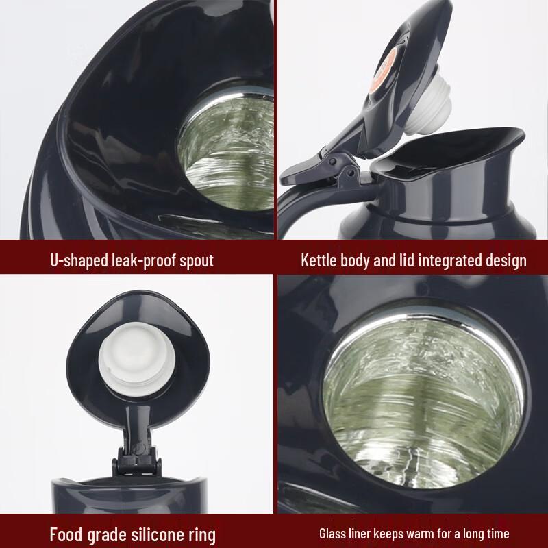 Mayflower 2,0L Gold Chinesischer Stil Thermoskanne