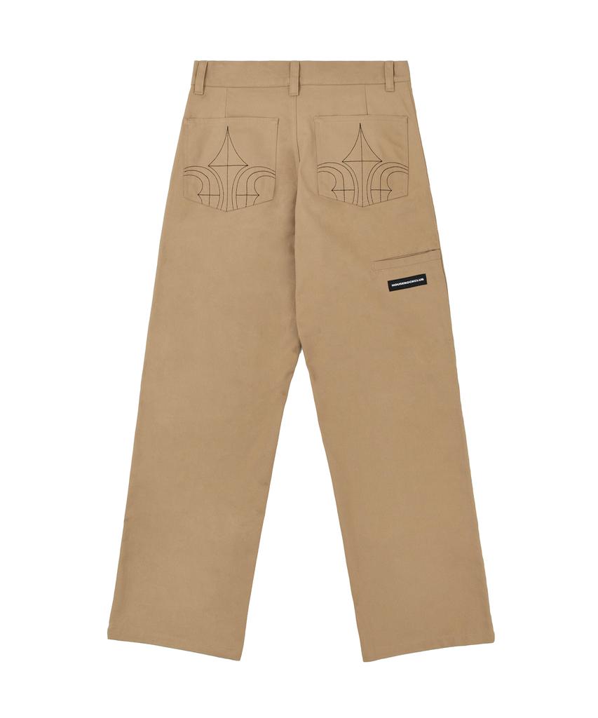 Hauseulagkeulleob Rock Carpenter Pants - Brown