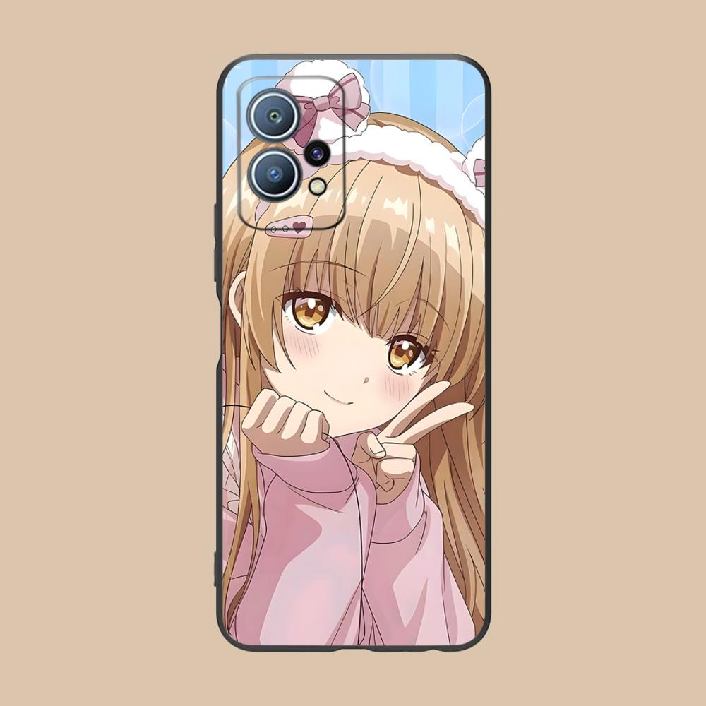 Angel Mahiru Shina Phone Case for Huawei P60 P50 P40 P30 P20 P10 P9 P8 Pro Lite Plus Soft TPU Shockproof Cover
