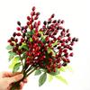 Set of 5 138 Inch Faux Olive Branches with White Buds for Home Decor Wedding Floral Arrangements and Centerpieces